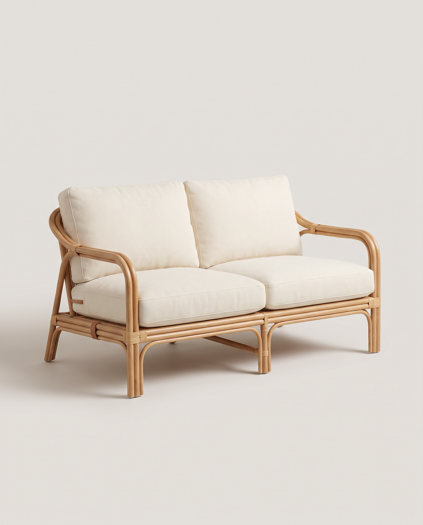 Aldershot Rattan Accent Set - front three-quarter hero shot