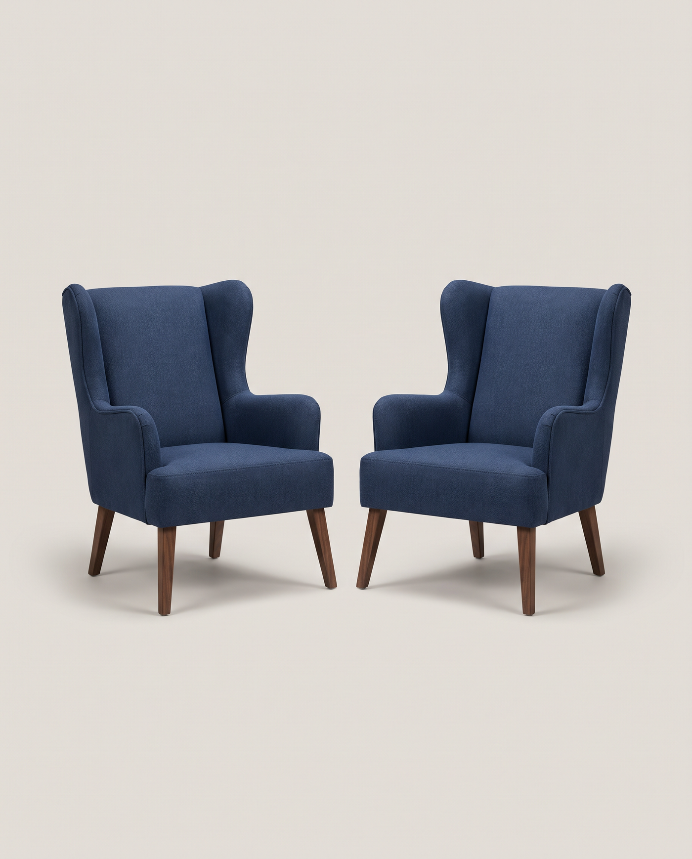 Thornbury Wingback Pair - front three-quarter hero shot