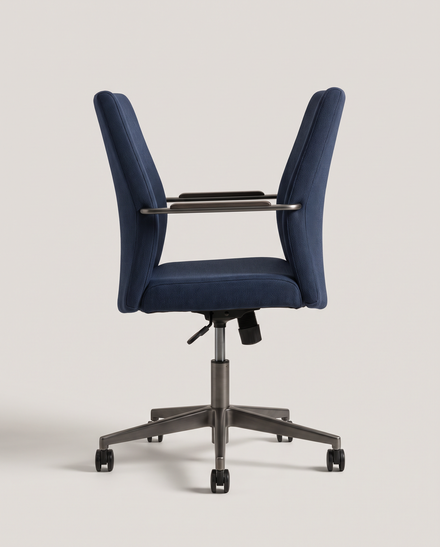 Preston Fabric Task Chair - side profile detail shot