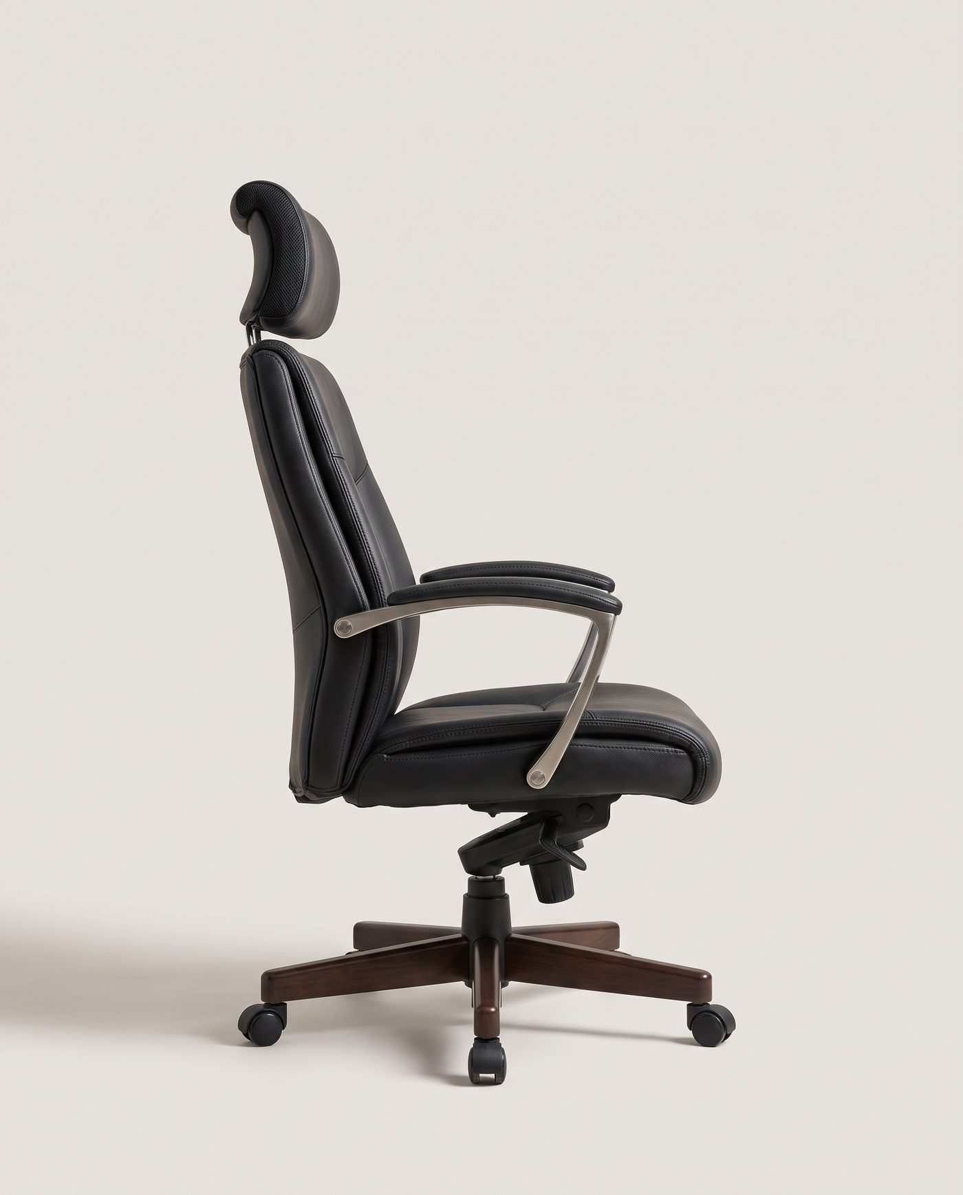 Radcliffe High-Back Executive Chair - side profile detail shot