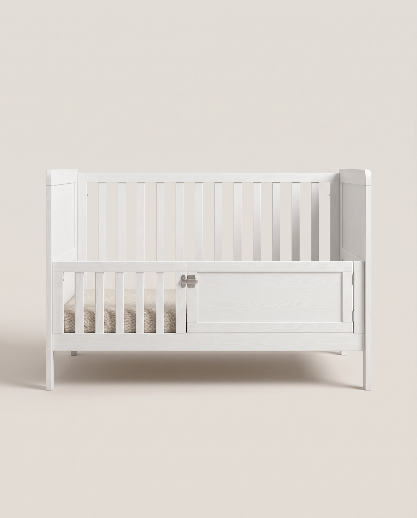 Willowbrook Convertible Cot - side profile detail shot