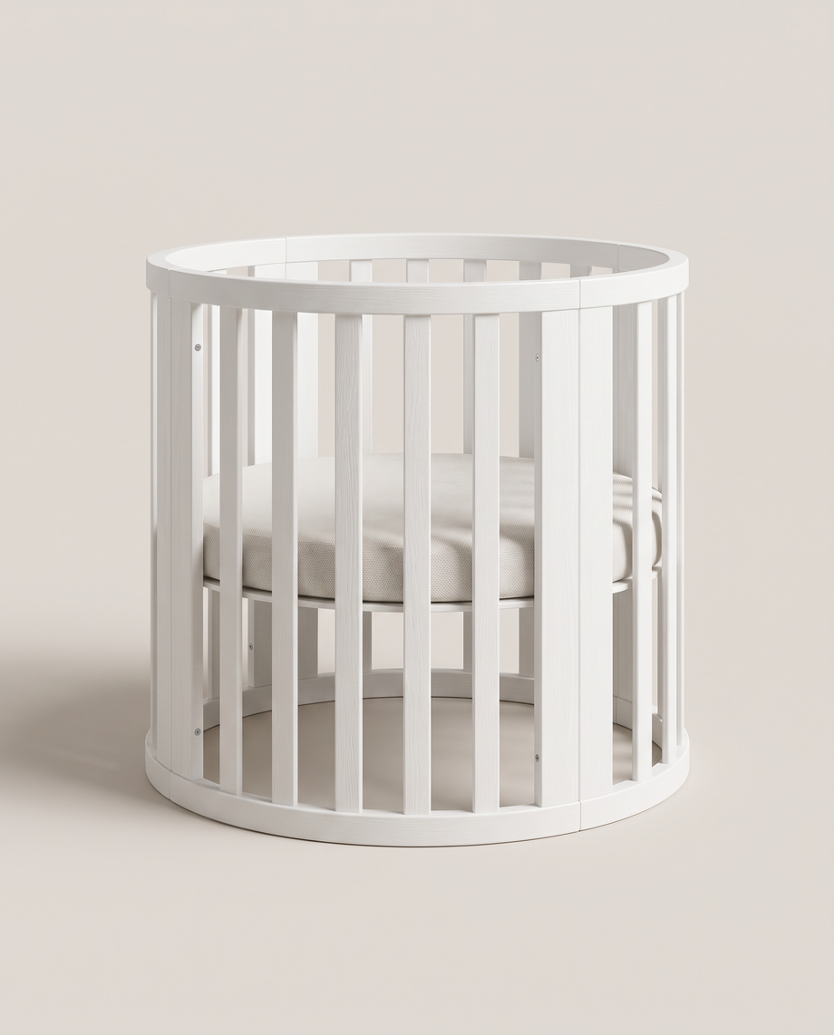 Primrose Round Nursery Crib