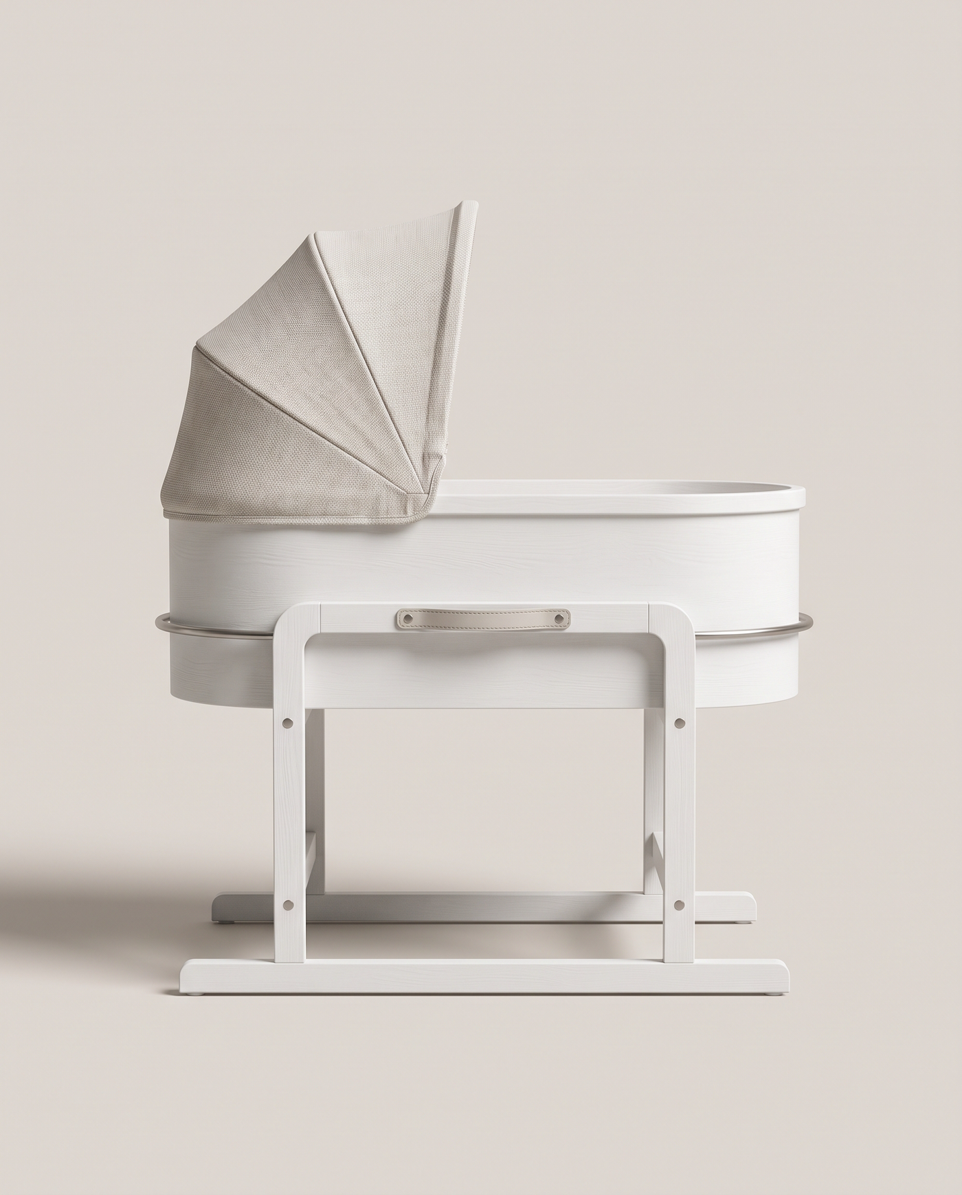 Cloudnest Bassinet Bed - side profile detail shot