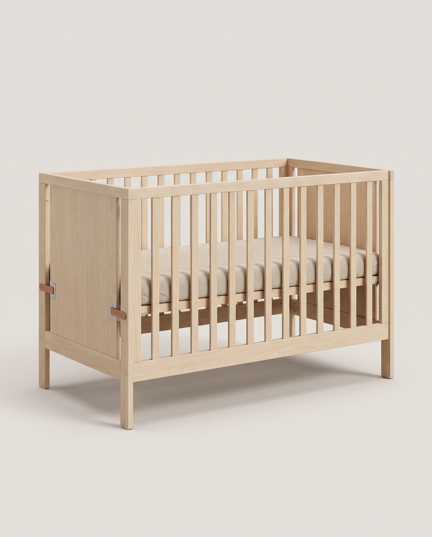 Thistledown Scandi Cot - front three-quarter hero shot