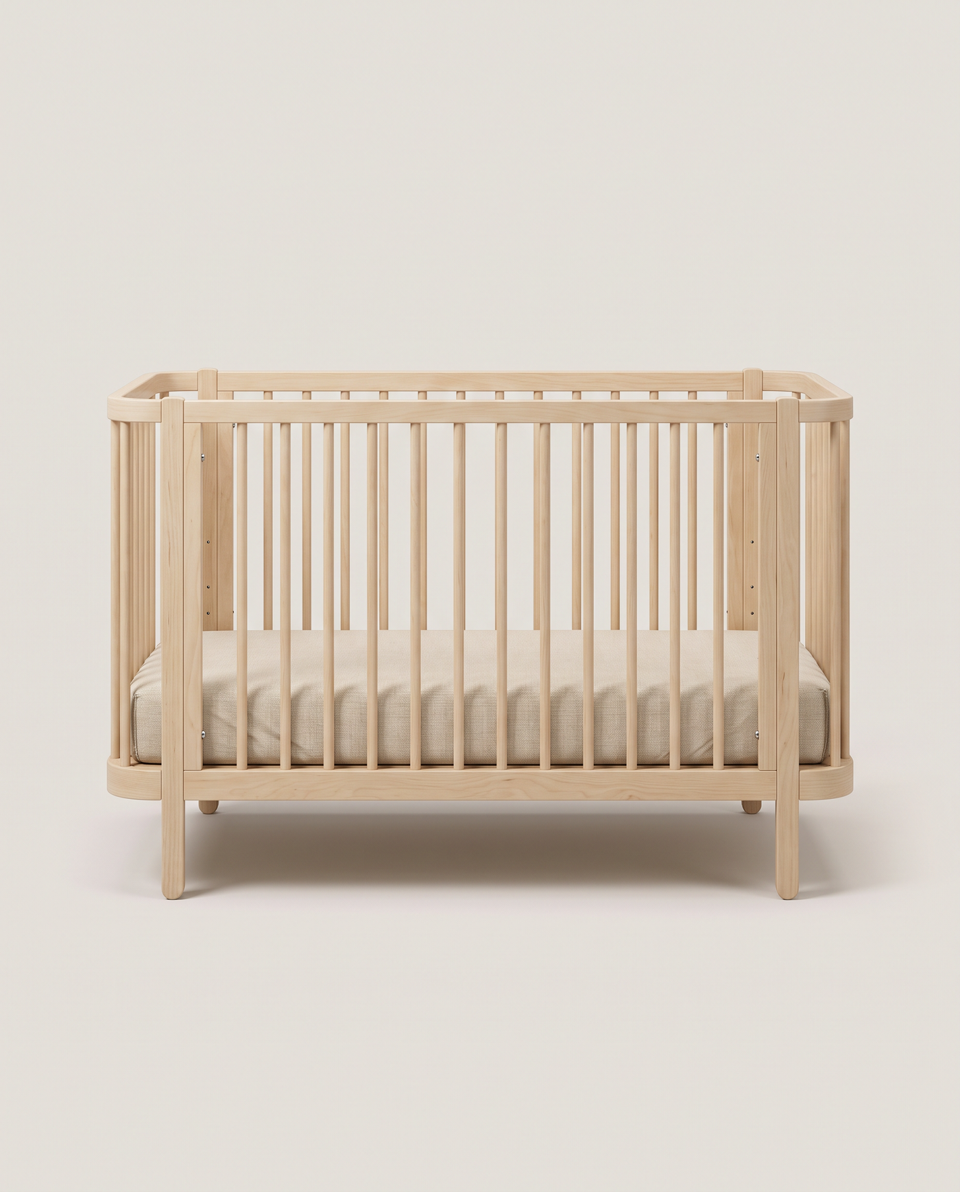 Thistledown Scandi Cot - side profile detail shot