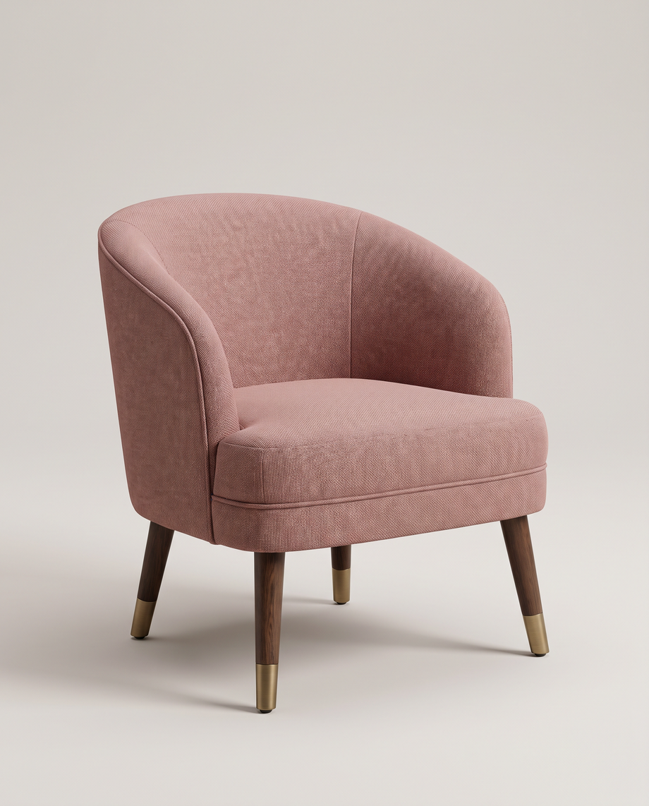Grantley Curved Accent Chair